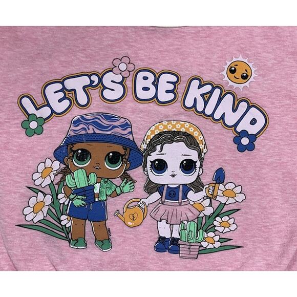 "LOL Surprise" Girls Play Dress "Let's Be Kind"  Size M(7-8) - Picture 3 of 4